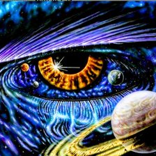 Схема вышивки «Космос»