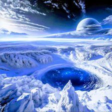 Схема вышивки «Космос»