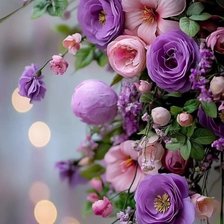 Схема вышивки «Эустома»