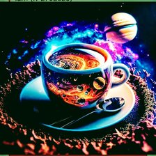 Схема вышивки «Космос»