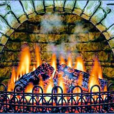 Схема вышивки «Огонь»