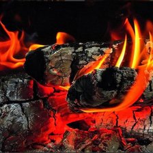 Схема вышивки «Огонь»