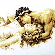 Схема вышивки «El beso»