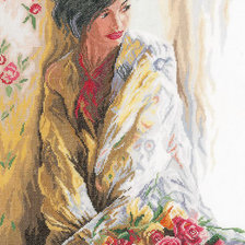 Схема вышивки «Утренняя красота»