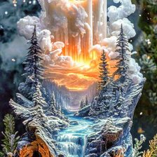 Схема вышивки «Природа»