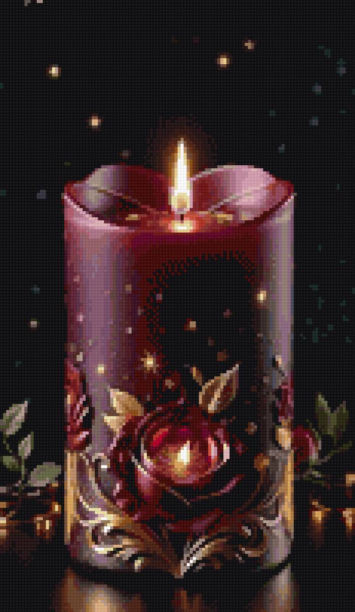 Свеча - свеча - предпросмотр