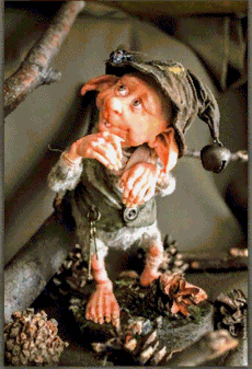 Человечки - гном - предпросмотр