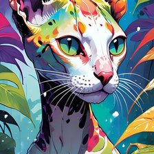 Схема вышивки «Акварель»