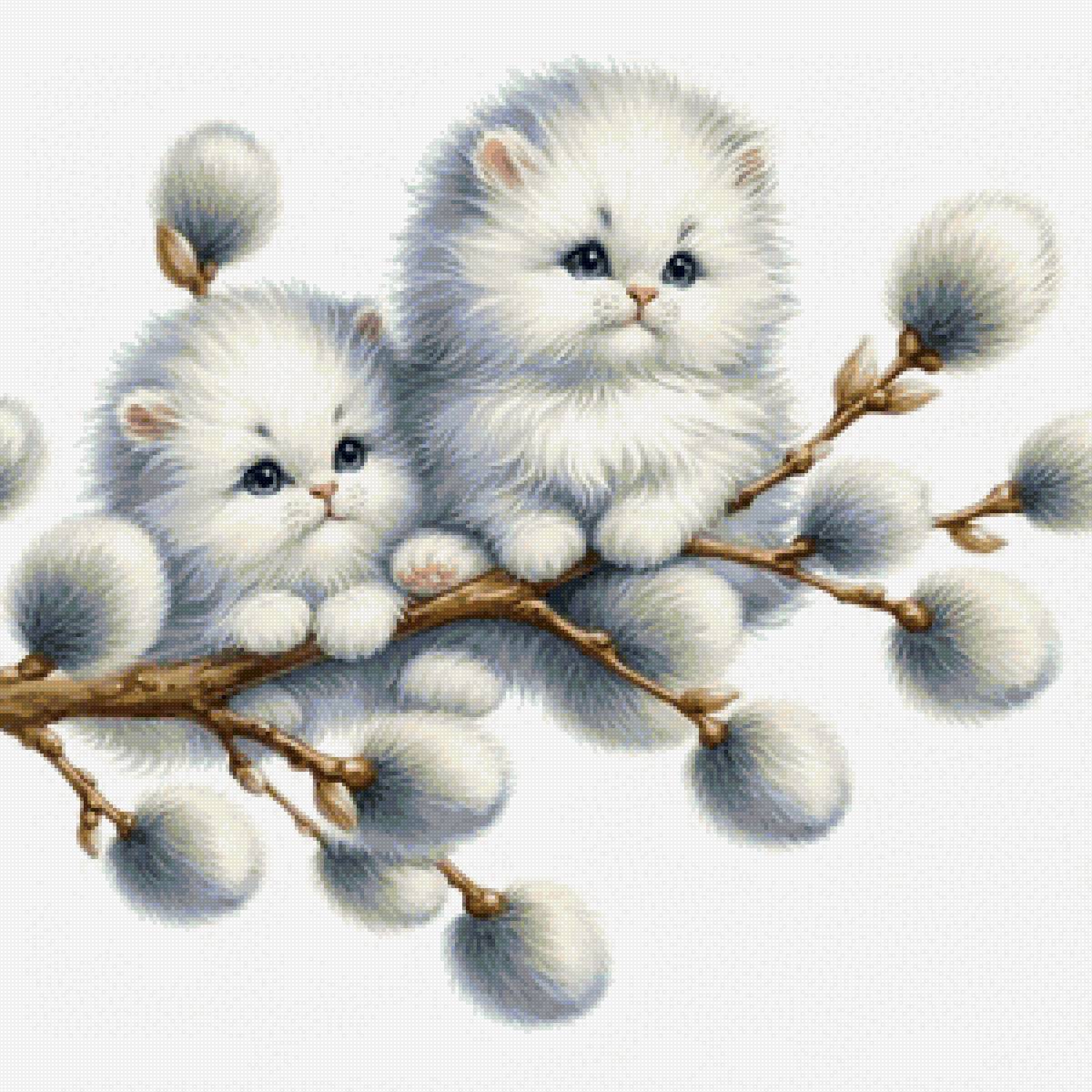 котята - рисунок - предпросмотр