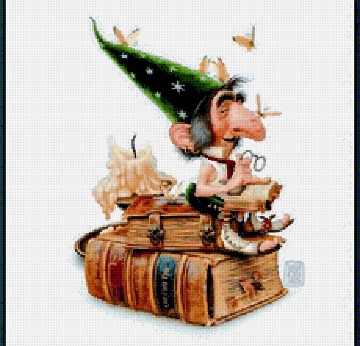 Человечки - гном - предпросмотр