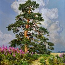 Схема вышивки «"Сосна" Бзежовский В.В.»