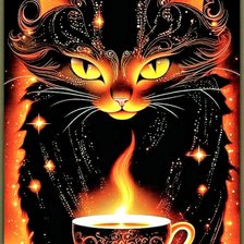 Схема вышивки «Чай»