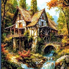 Схема вышивки «Природа»