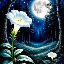 Схема вышивки «Таинственность»