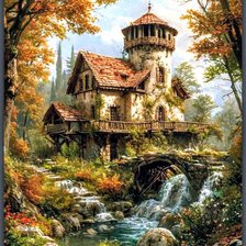 Схема вышивки «Природа»