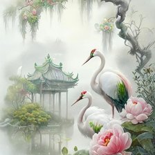 Схема вышивки «Китайские мотивы»