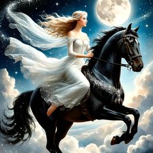 Схема вышивки «По дорогам сна»