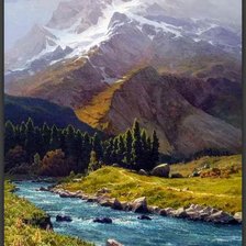 Схема вышивки «Природа»