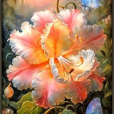 Схема вышивки «Красота»