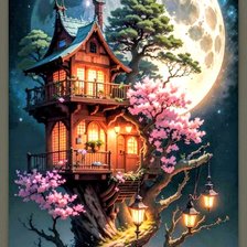 Схема вышивки «Дерево»