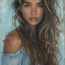 Схема вышивки «Chica»