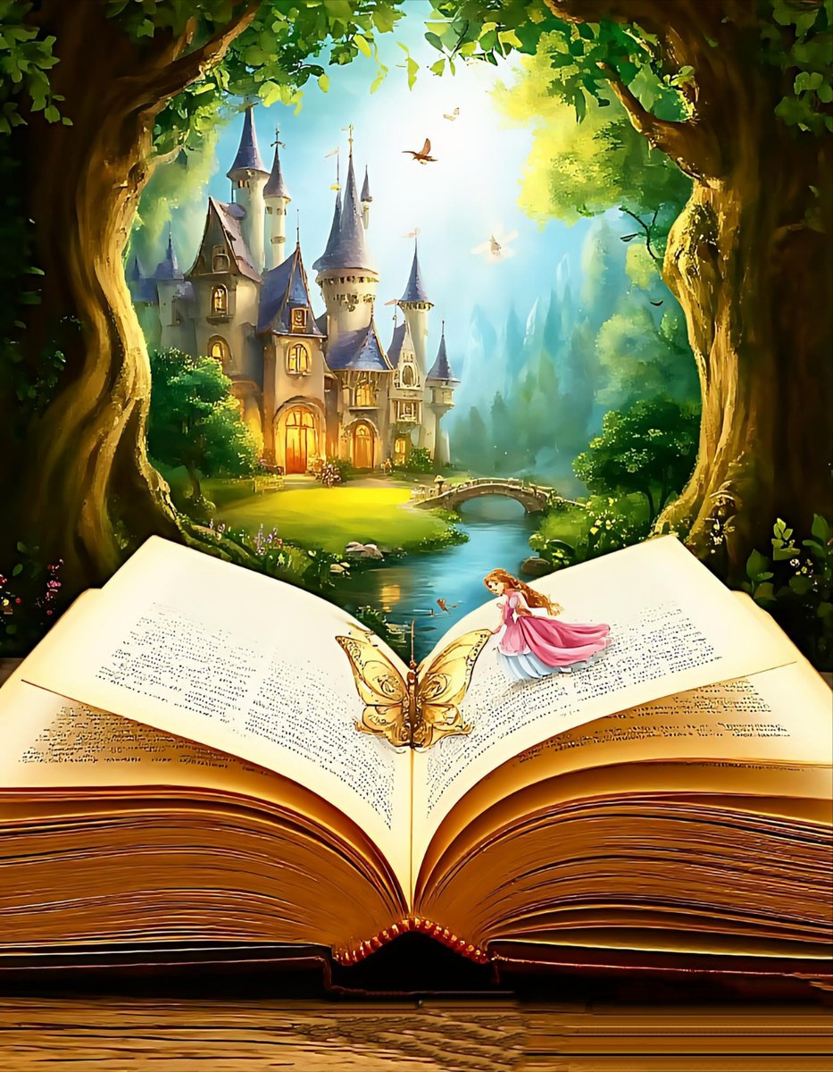 Книга легенд - книга, сказка, замок - оригинал