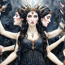 Схема вышивки «Геката»