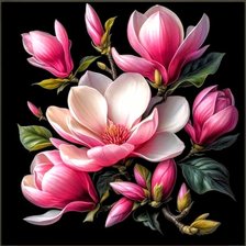 Схема вышивки «Цветы»