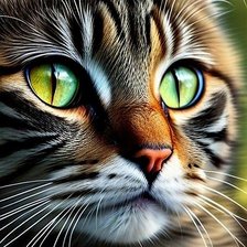 Схема вышивки «кот»