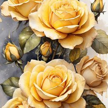 Схема вышивки «розы»