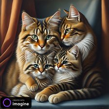 Схема вышивки «кот»