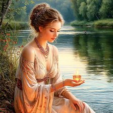 Схема вышивки «Летняя ночь»