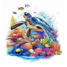 Схема вышивки «Подводный мир»