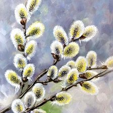 Схема вышивки «Верба»