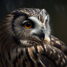 Схема вышивки «Сова»