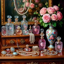 Схема вышивки «Дамские штучки»