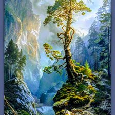 Схема вышивки «Природа»