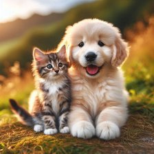 Схема вышивки «Друзья»