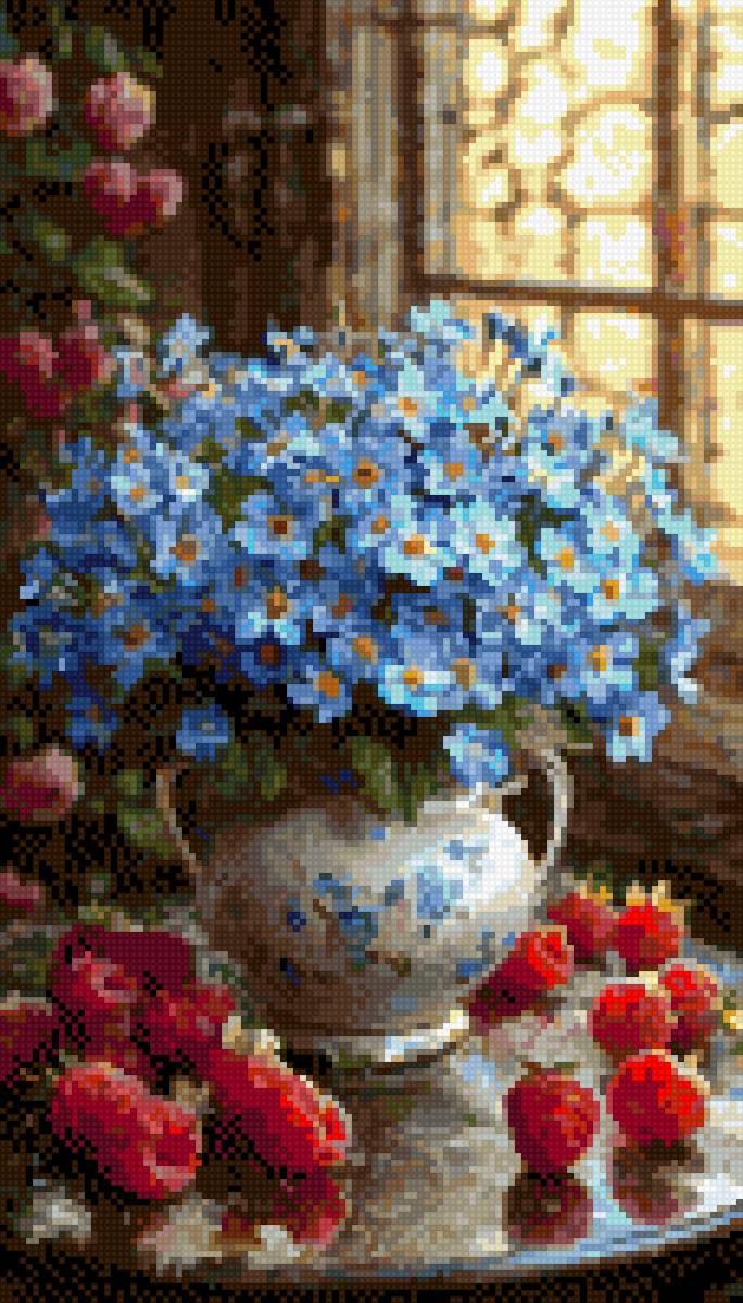 Незабудки - незабудки, цветы - предпросмотр