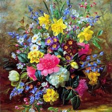 Схема вышивки «букет»