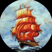 Схема вышивки «Алые паруса З»