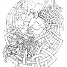 Схема вышивки «славяне»