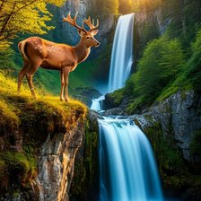 Схема вышивки «пейзаж»