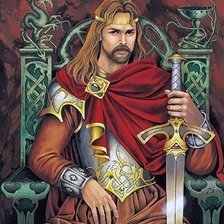 Схема вышивки «король Артур»