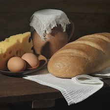 Схема вышивки «хлеб»