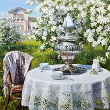 Схема вышивки «Худ.  Владимир Васильевич Бжезовский»