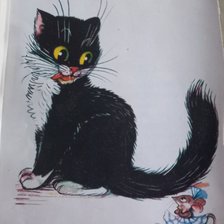 Схема вышивки «Котауси и Мауси К. Чуковский Художник В. Г. Сутеев»