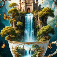 Схема вышивки «фентези»