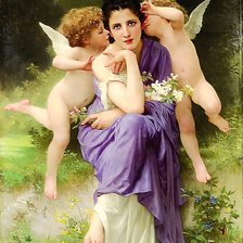 Схема вышивки «По мотивам картин»