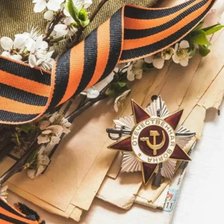 Схема вышивки «Победа»